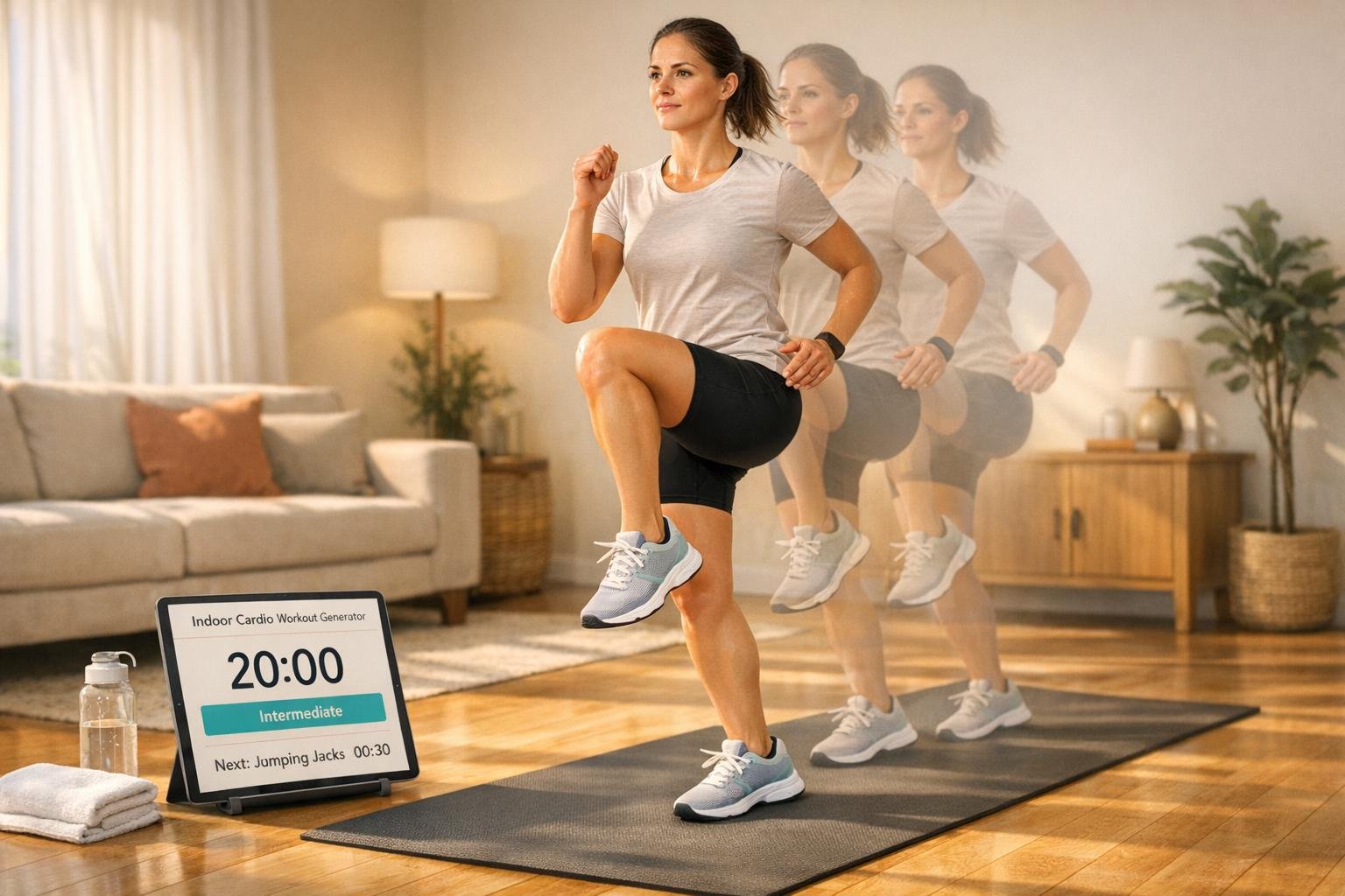 Indoor Cardio Workout Generator